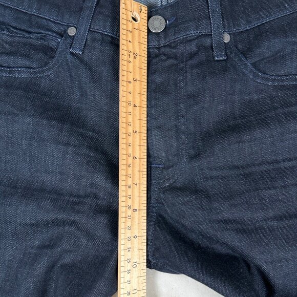 7 For All Mankind Slimmy Luxe Performance | Men's Dark Wash Jeans | Size 31/33 - Picture 12 of 14